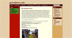 Desktop Screenshot of gymetjeux.com